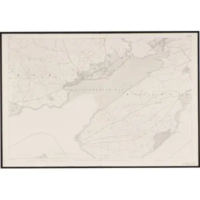 1840 Map of Clare - Sheet 68, 1862 Print