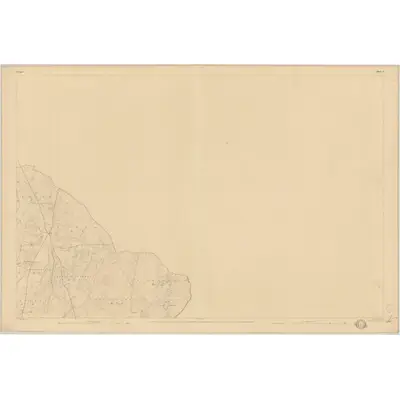 1840 Map of Clare - Sheet 7, 1842 Print
