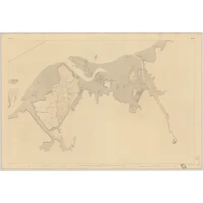 1842 Map of Clare - Sheet 70, 1822 Print