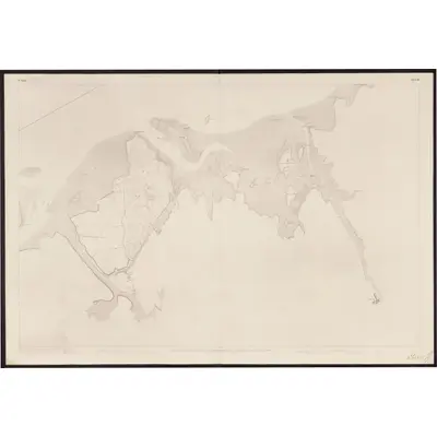 1842 Map of Clare - Sheet 70, 1859 Print