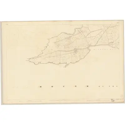 1840 Map of Clare - Sheet 71, 1842 Print