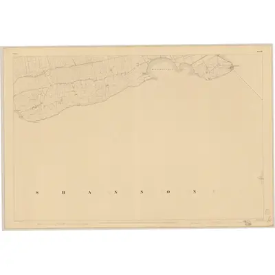 1840 Map of Clare - Sheet 72, 1842 Print