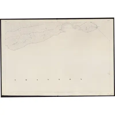 1840 Map of Clare - Sheet 72, 1857 Print
