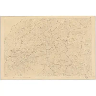1840 Map of Clare - Sheet 8, 1842 Print