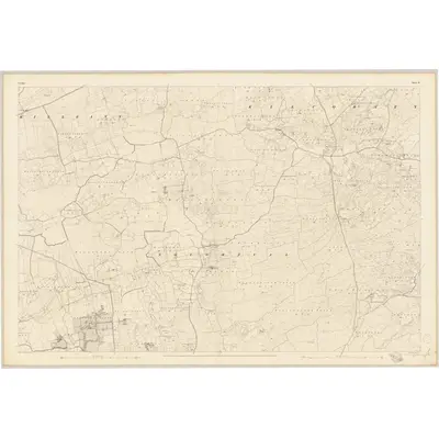 1840 Map of Clare - Sheet 9, 1842 Print