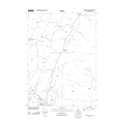 2012 Map of Claremont North, 2012 Print