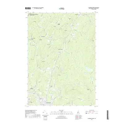 2018 Map of Claremont North, 2018 Print