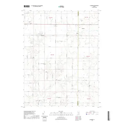 2018 Map of Claremont, 2018 Print