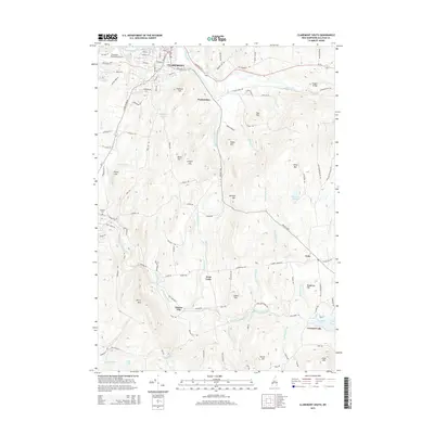 2015 Map of Claremont South, 2015 Print