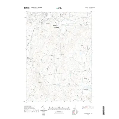 2021 Map of Claremont South, 2021 Print