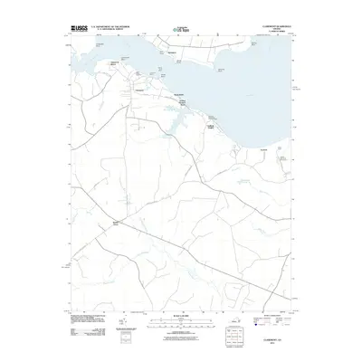 2011 Map of Claremont, 2011 Print