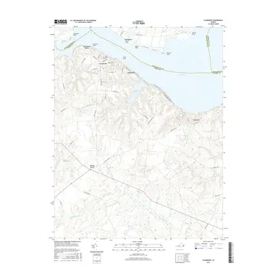 2016 Map of Claremont, 2016 Print