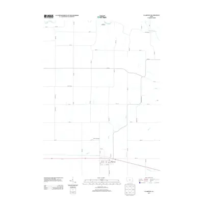 2013 Map of Clarence, 2013 Print