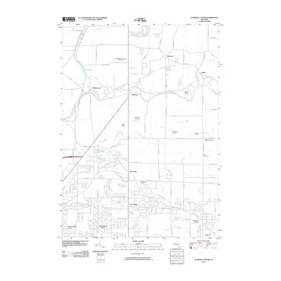 2010 Map of Clarence Center, 2010 Print