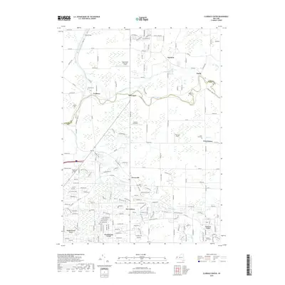 2019 Map of Clarence Center, 2019 Print