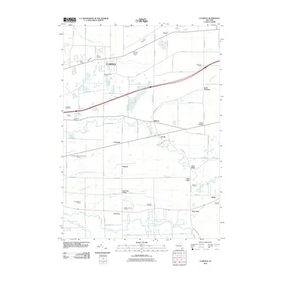 2010 Map of Clarence, 2010 Print