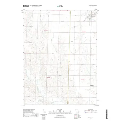 2017 Map of Clarence, 2017 Print