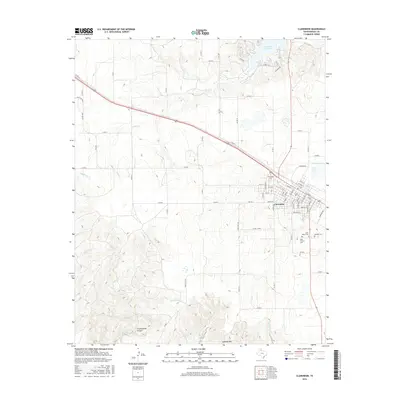 2016 Map of Clarendon, 2016 Print