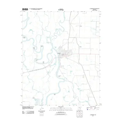 2011 Map of Clarendon, 2011 Print