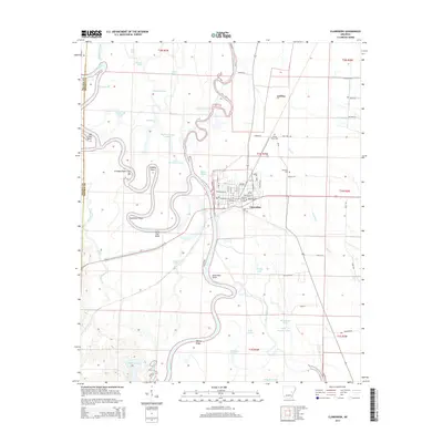 2014 Map of Clarendon, 2014 Print