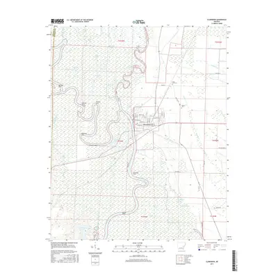 2017 Map of Clarendon, 2017 Print