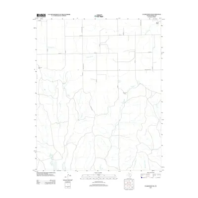 2012 Map of Clarendon SE, 2012 Print