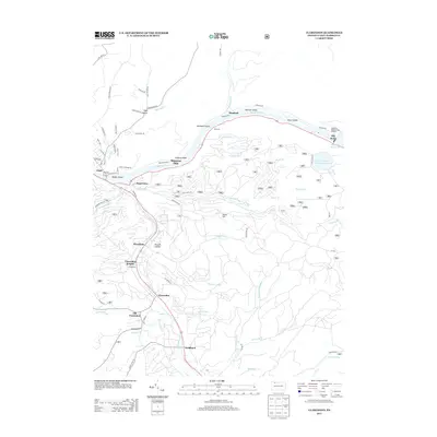 2013 Map of Clarendon, 2013 Print
