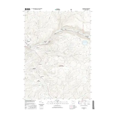 2016 Map of Clarendon, 2016 Print