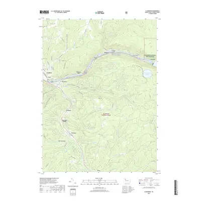 2019 Map of Clarendon, 2019 Print