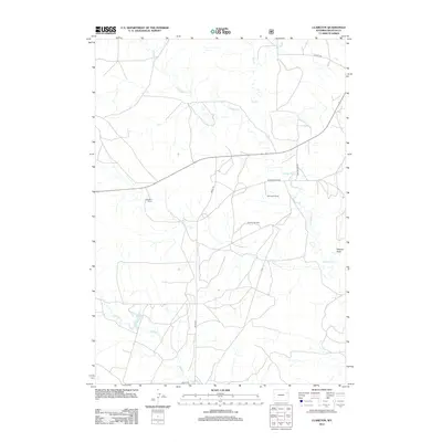 2012 Map of Clareton, 2012 Print