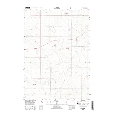 2015 Map of Clareton, 2015 Print