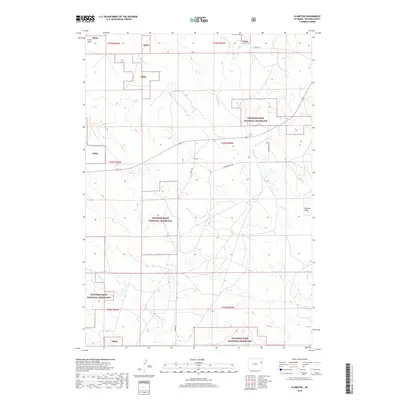 2018 Map of Clareton, 2018 Print
