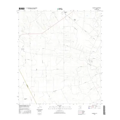 2016 Map of Clareville, 2016 Print