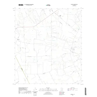 2019 Map of Clareville, 2019 Print