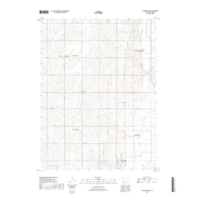 2018 Map of Clarinda North, 2018 Print