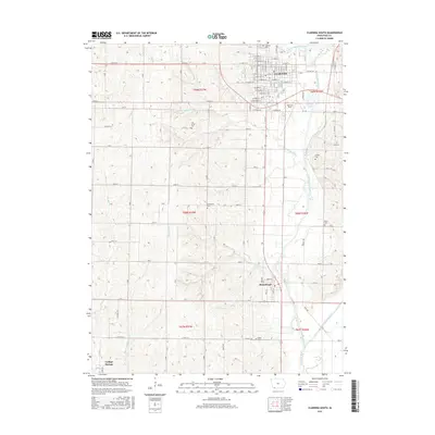 2015 Map of Clarinda South, 2015 Print