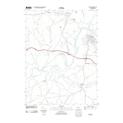2010 Map of Clarion, 2010 Print