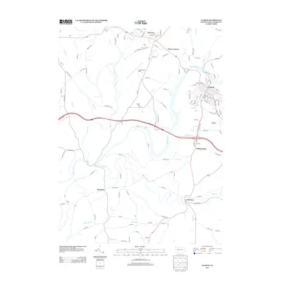 2013 Map of Clarion, 2013 Print