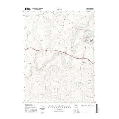 2016 Map of Clarion, 2016 Print