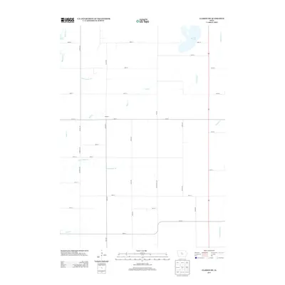 2013 Map of Clarion SW, 2013 Print
