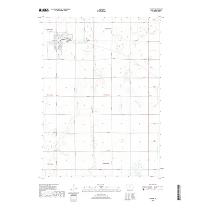 2018 Map of Clarion, 2018 Print