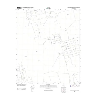 2012 Map of Clark Brothers Ranch, 2012 Print