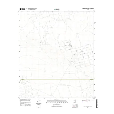 2016 Map of Clark Brothers Ranch, 2016 Print