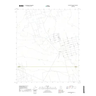 2019 Map of Clark Brothers Ranch, 2019 Print
