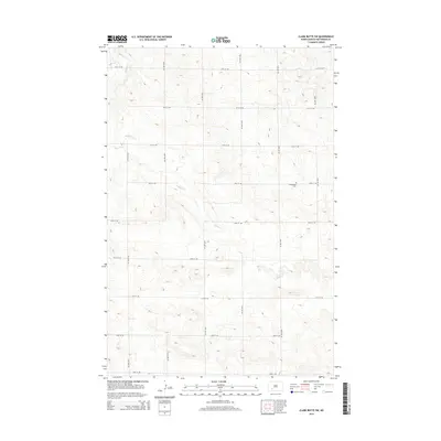 2014 Map of Clark Butte SW, 2014 Print