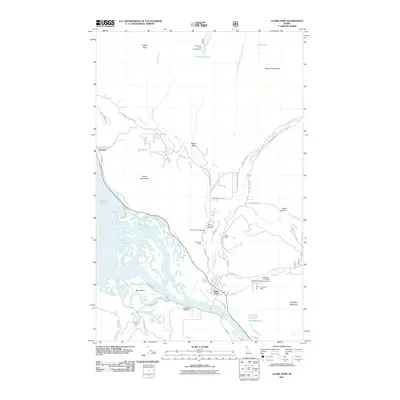 2011 Map of Clark Fork, 2011 Print