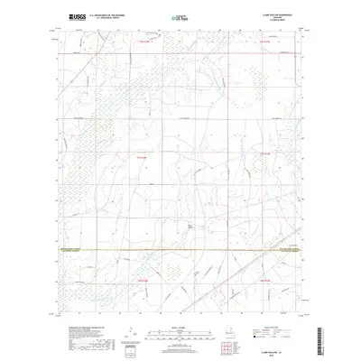 2018 Map of Clark Hollow, 2018 Print