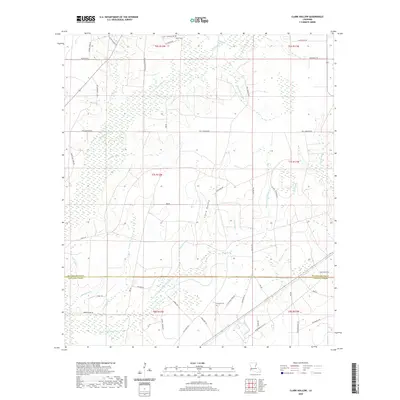 2020 Map of Clark Hollow, 2020 Print