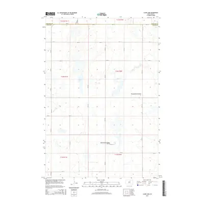 2015 Map of Clark Lake, 2015 Print