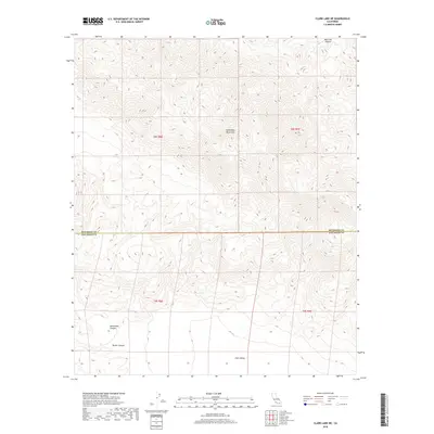 2018 Map of Clark Lake NE, 2018 Print